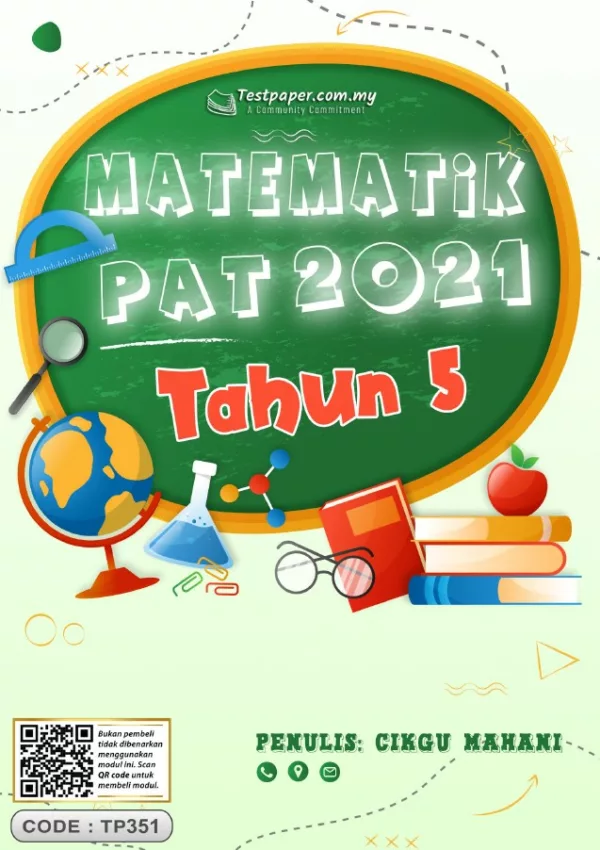 Soalan Ujian Akhir Tahun Matematik Tahap 2 2021