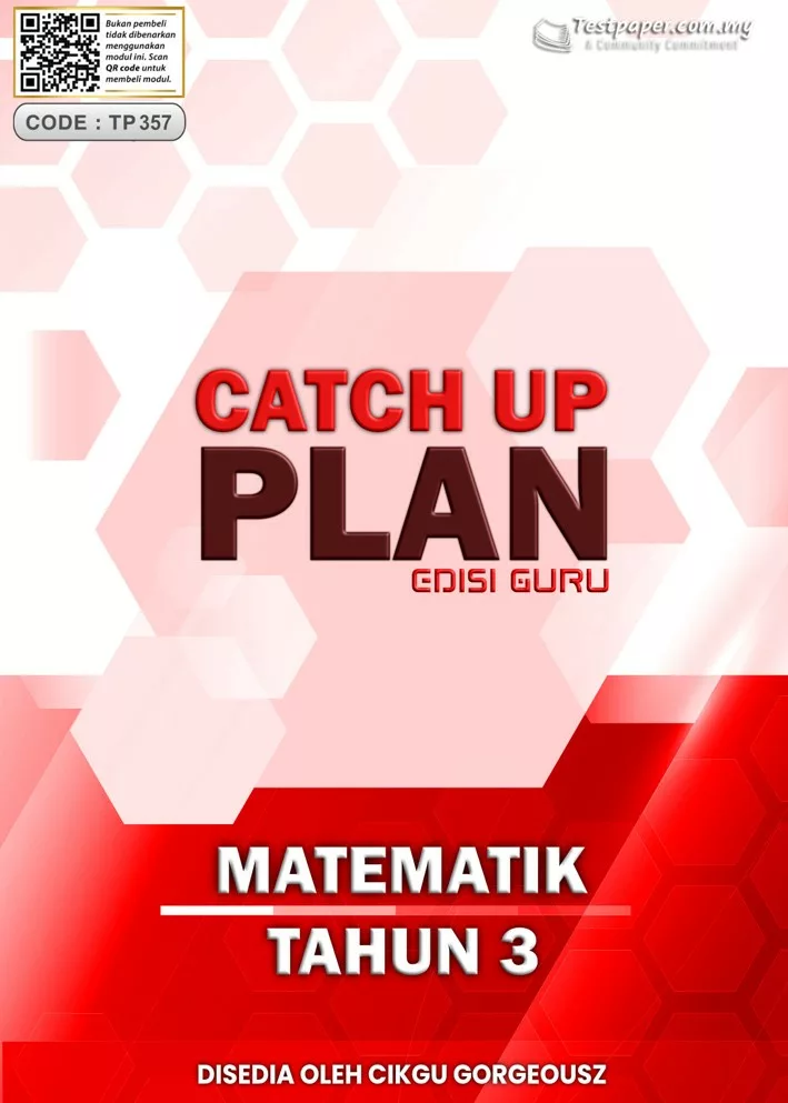 Catch Up Plan Matematik Tahun 3