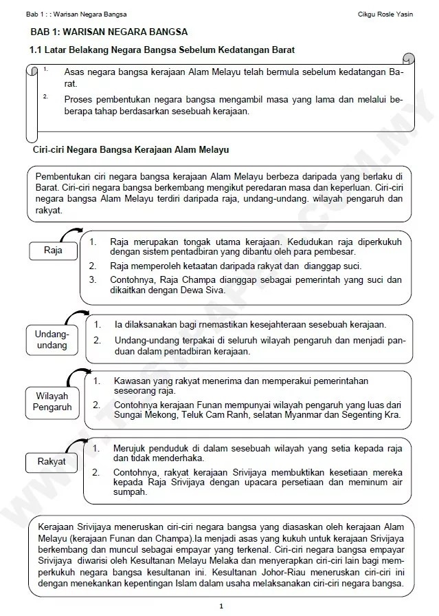 Soalan Latihan Sejarah Tingkatan 4 KSSM