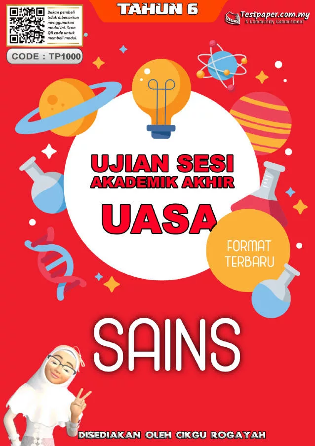 Soalan Ujian Akhir Tahun Sains Tahun 6 UASA