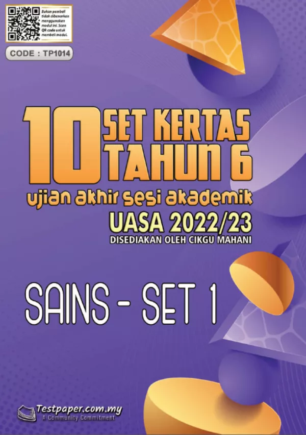 Soalan Ujian Akhir Tahun UASA Tahun 6 2022-2023