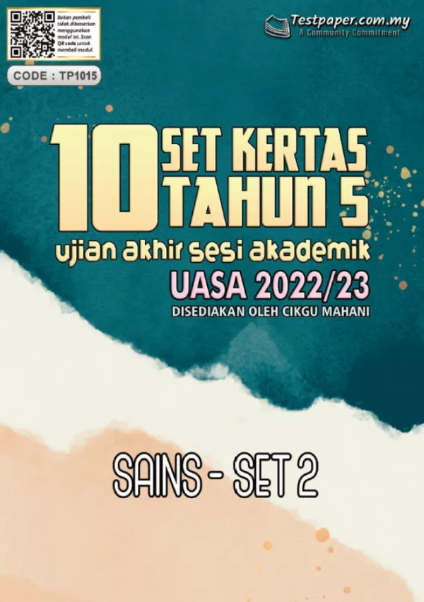 Soalan Ujian Akhir Tahun UASA Tahun 5 2022-2023