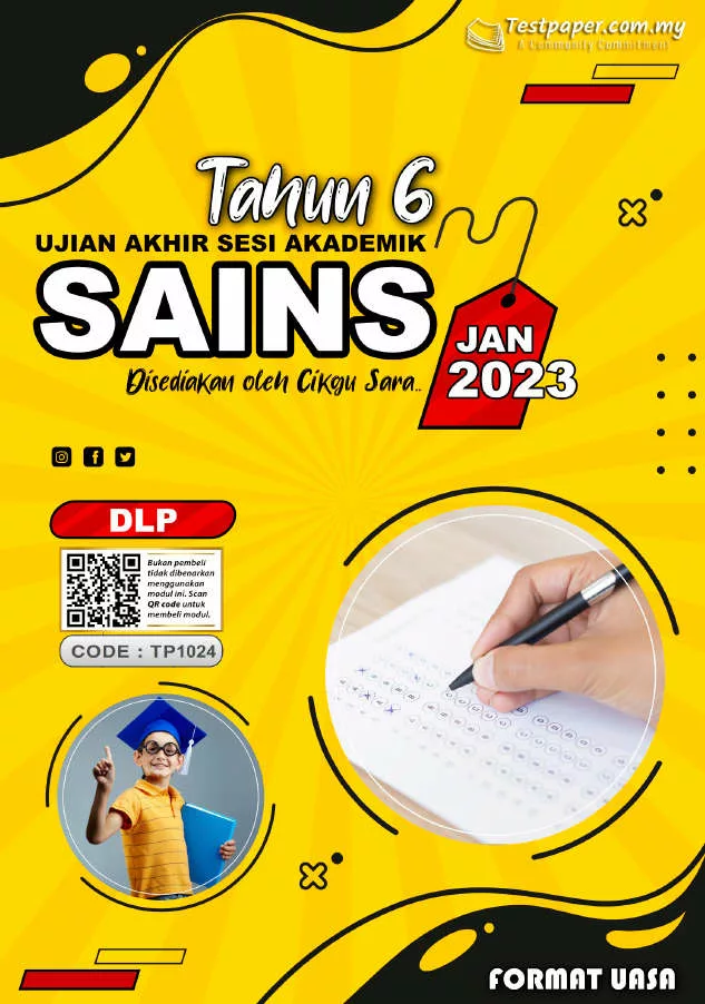 Soalan Ujian Akhir Tahun Sains Tahun 6 UASA 2023