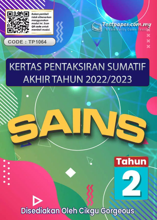 Soalan Ujian Akhir Tahun Sains Tahun 2 2023 Sumatif