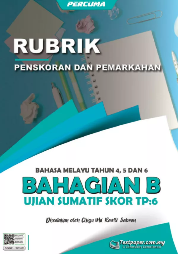 Soalan Latihan Bahasa Melayu Bahagian B Tahap 2 UASA