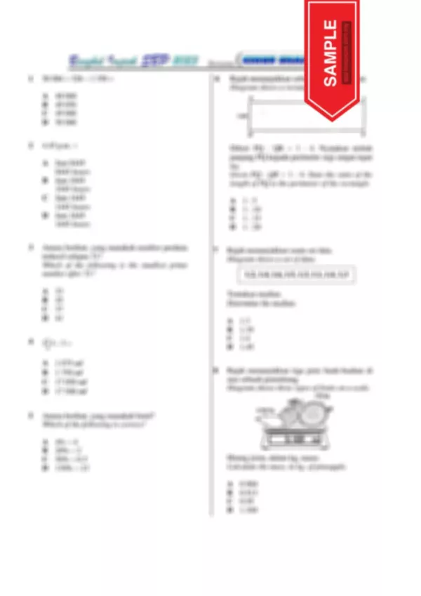 Soalan Latihan dan Nota Matematik PSKP SBP 2023 Siri 1