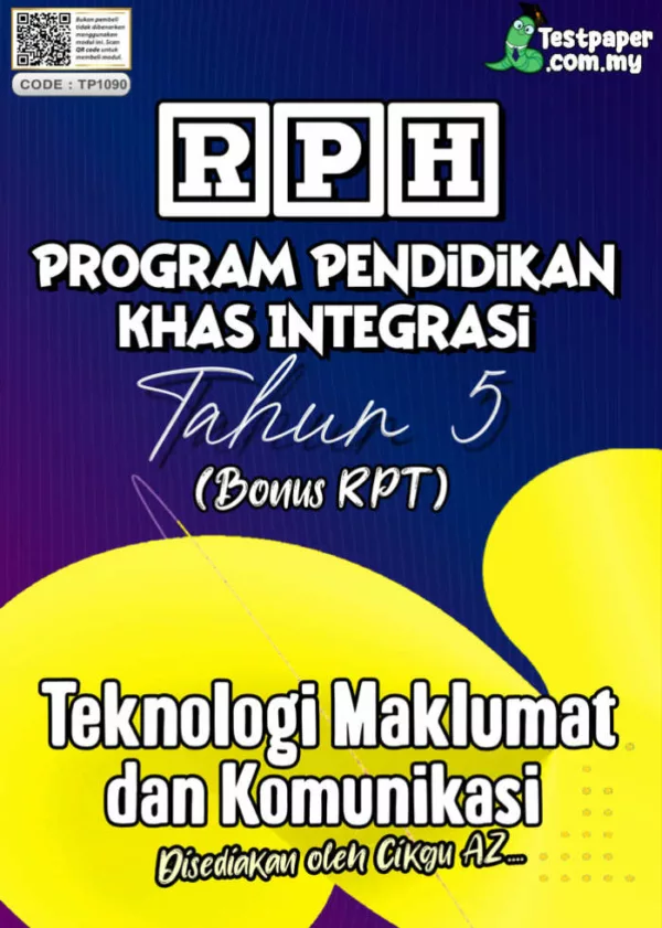 RPH dan RPT PPKI Teknologi Maklumat dan Komunikasi Tahun 5 TS25