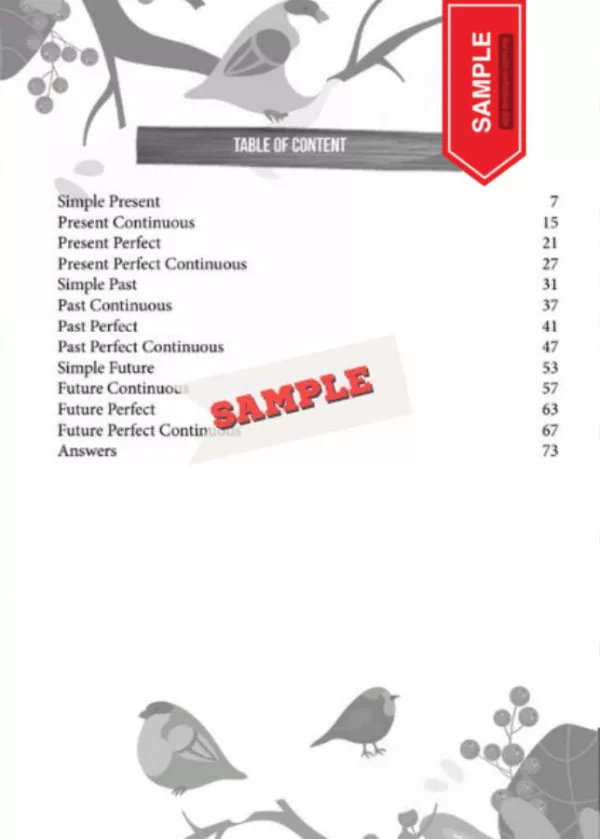 Nota Grammar 12 Tenses Bahasa Inggeris