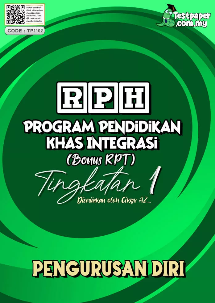 RPH dan RPT PPKI Pengurusan Diri Tingkatan 1