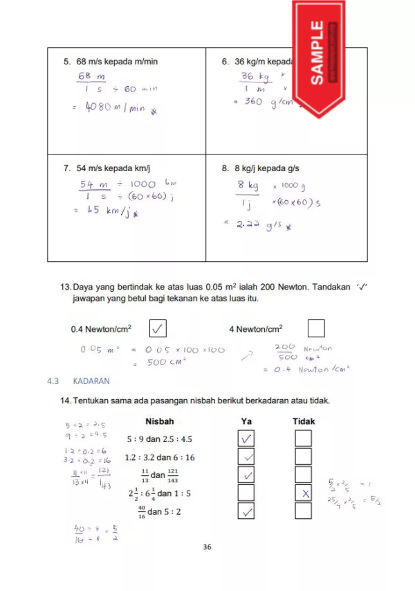 Soalan Latihan Matematik Bab 1-4 Tingkatan 1