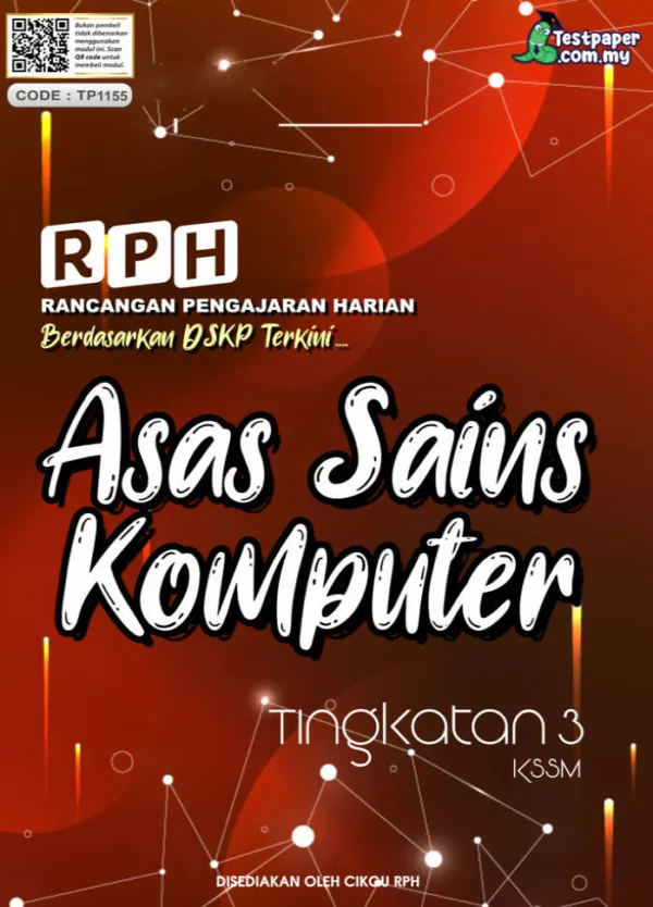 RPH Sains Komputer Tingkatan 3 KSSM