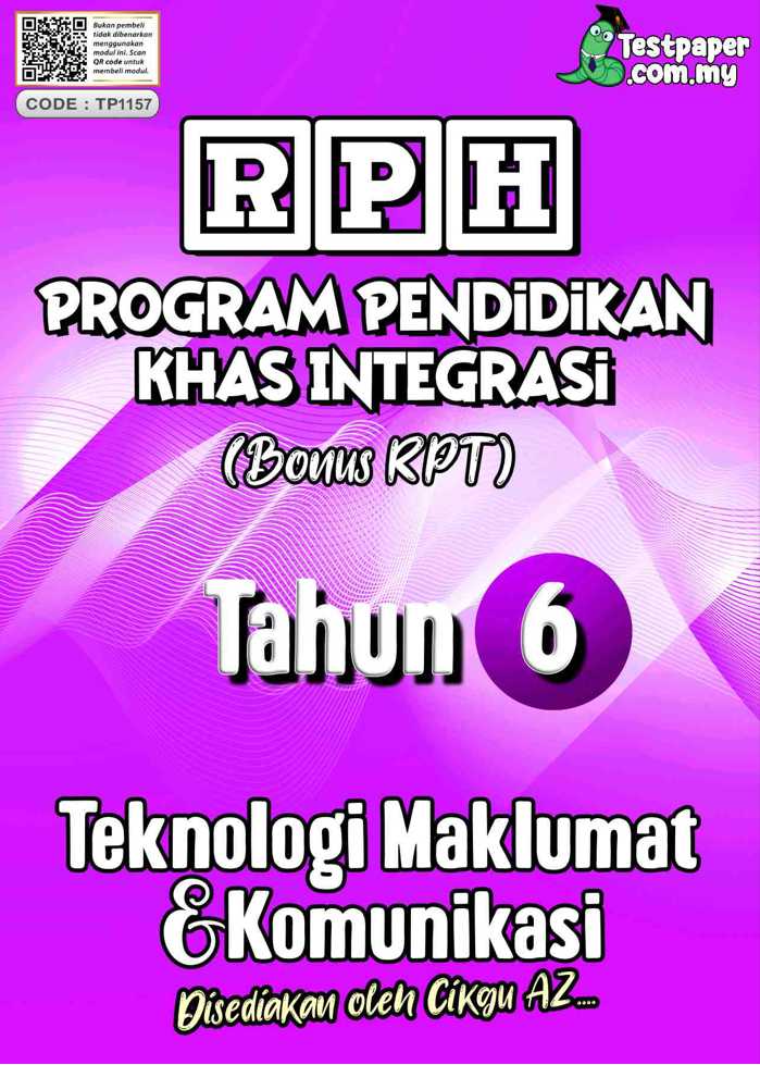 RPH dan RPT PPKI Teknologi Maklumat Komunikasi Tahun 6 TS25