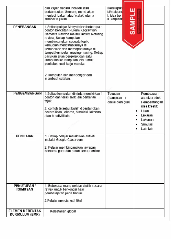 RPH Fizik Tingkatan 4 MRSM