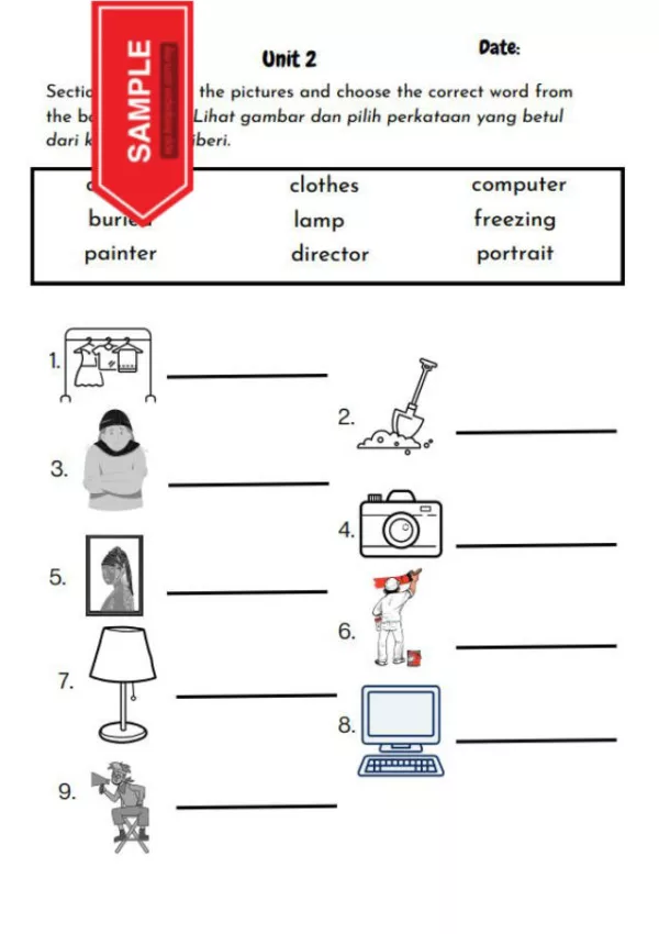 Nota dan Latihan Spelling English UASA