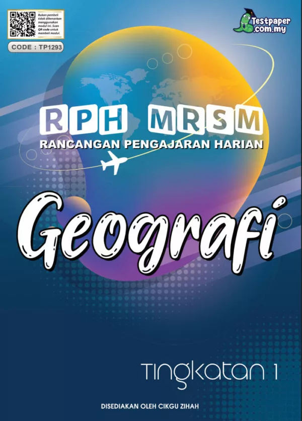 RPH Geografi Tingkatan 1 MRSM