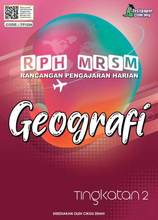 RPH Geografi Tingkatan 2 MRSM