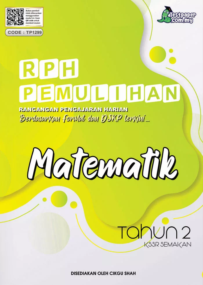 RPH Matematik Tahun 2 Pemulihan