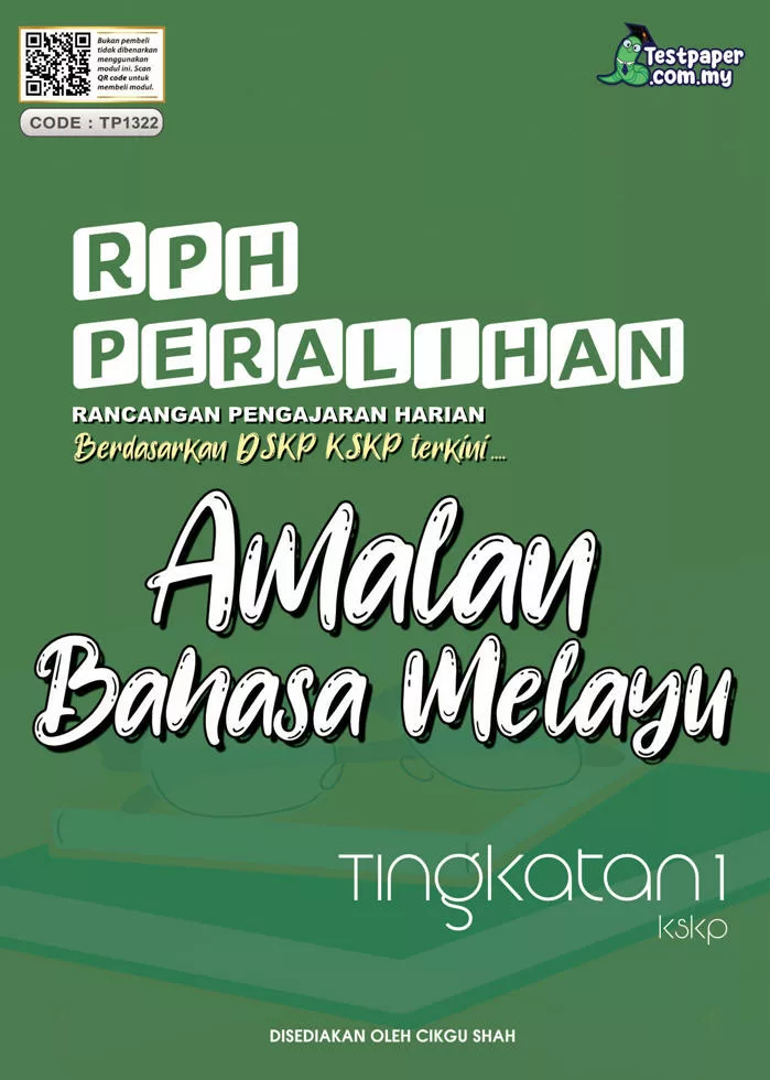 RPH Amalan Bahasa Melayu Peralihan Tingkatan 1 KSKP