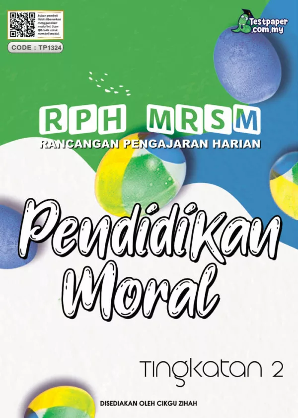 RPH Pendidikan Moral Tingkatan 2 MRSM