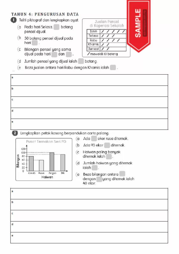 Soalan Latihan Buku Teks Matematik Tahun 4 KSSR