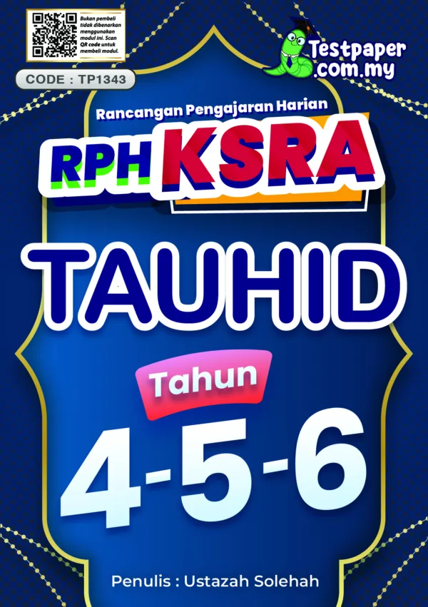 RPH Tauhid Tahun 4-5 dan 6 KSRA