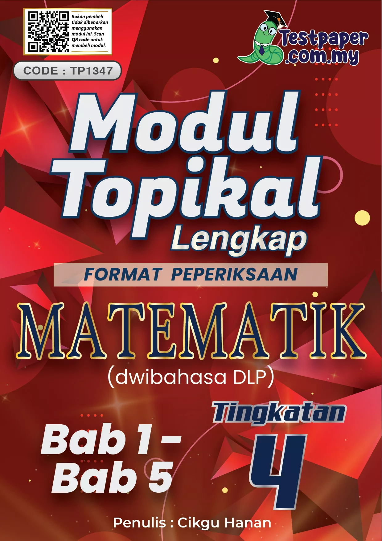 Soalan Latihan Matematik Bab 1-5 Tingkatan 4 DLP