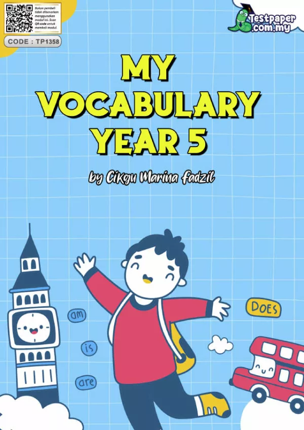 Latihan Vocabulary Bahasa Inggeris Tahun 5