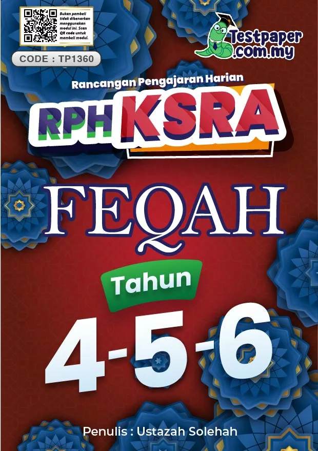 RPH Feqah Tahun 4-5 dan 6 KSRA