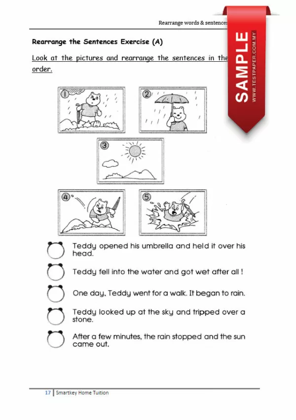 Latihan Vocabulary dan Tatabahasa BI Tahun 2