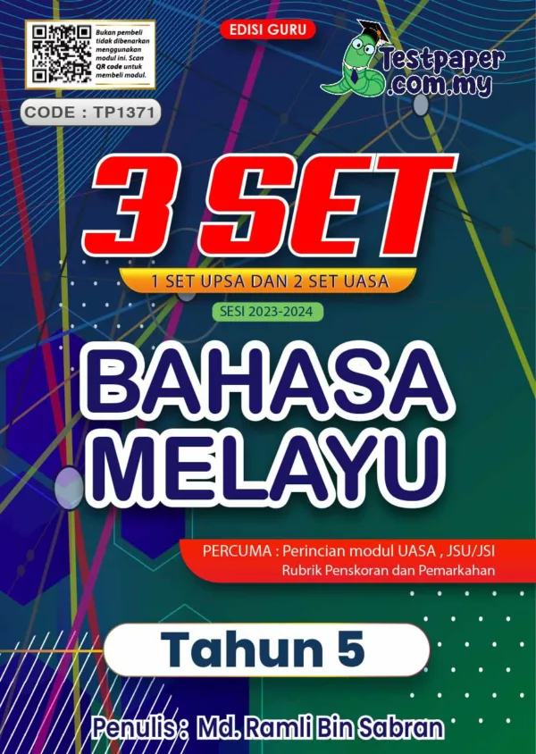 Ujian UASA dan UPSA Bahasa Melayu Tahun 5 2023-2024