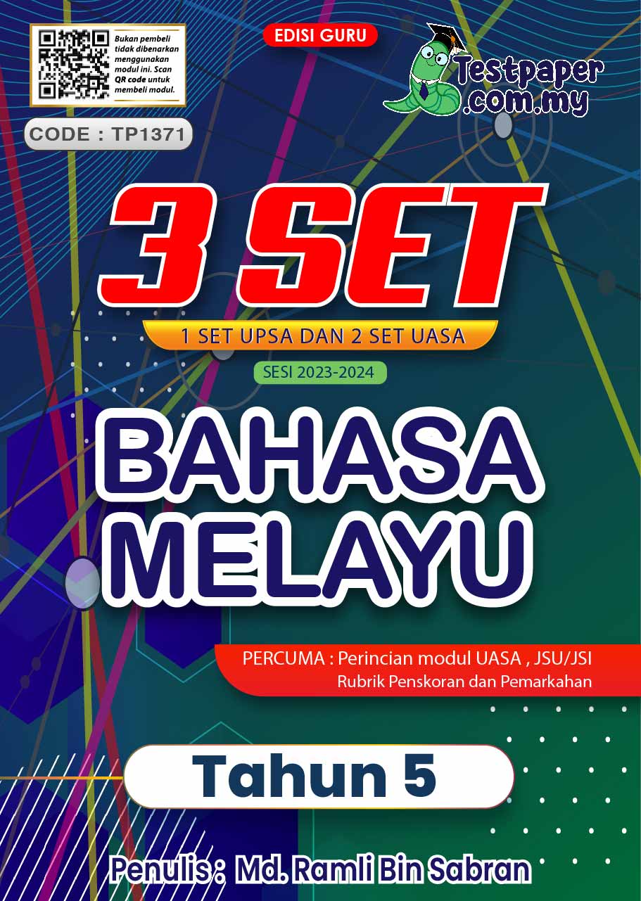 Ujian UASA dan UPSA Bahasa Melayu Tahun 5 2023-2024