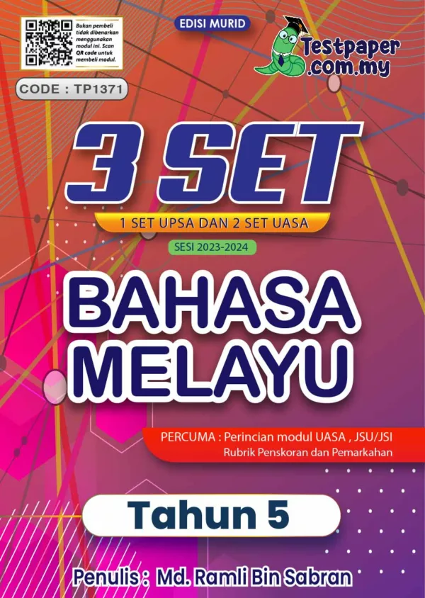 Ujian UASA dan UPSA Bahasa Melayu Tahun 5 2023-2024