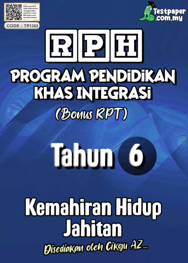 RPH dan RPT PPKI Kemahiran Hidup Jahitan Tahun 6 TS25