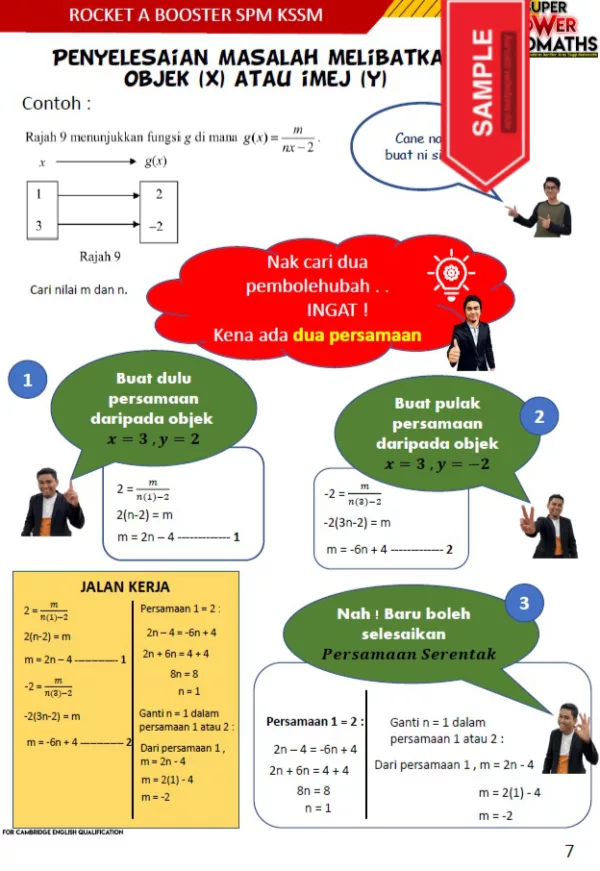 Download Nota dan Soalan Latihan Add Math SPM 1 yang Awesome