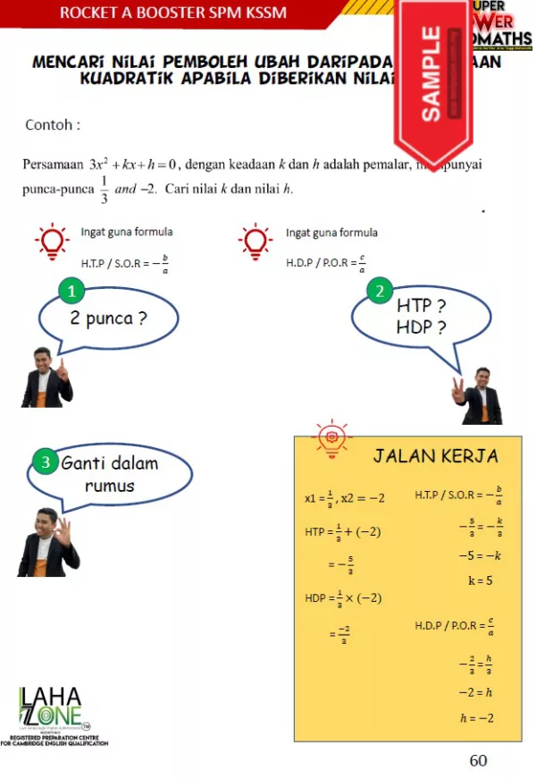 Download Nota dan Soalan Latihan Add Math SPM 1 yang Awesome