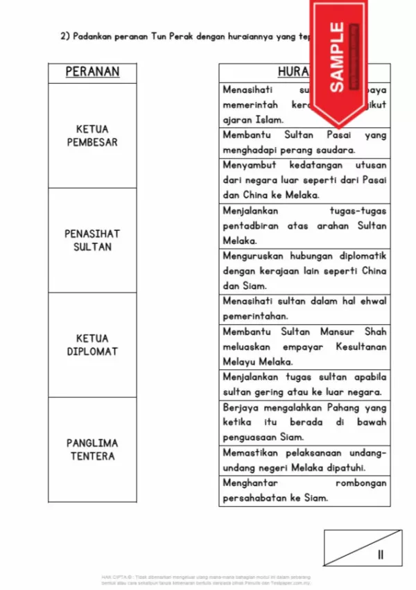 Download Soalan Latihan Topikal Sejarah Tahun 4 KSSR yang Awesome