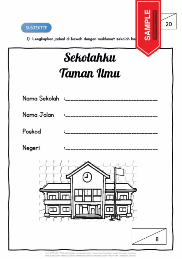 Download Soalan Latihan Topikal Sejarah Tahun 4 KSSR yang Awesome