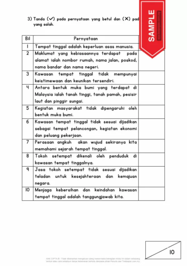 Download Soalan Latihan Topikal Sejarah Tahun 4 KSSR yang Awesome