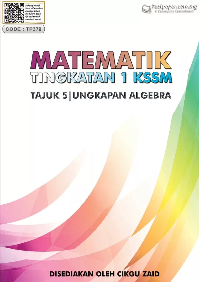 Soalan Latihan Matematik Bab Algebra Tingkatan 1 KSSM