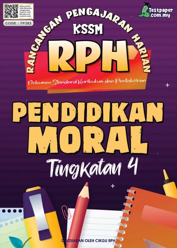 Download Bahan RPH Pendidikan Moral Tingkatan 4 KSSM yang Quality