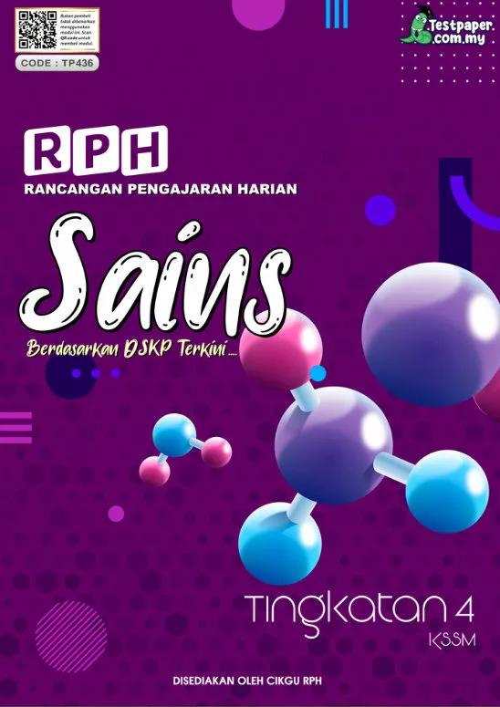 RPH Sains Tingkatan 4 KSSM