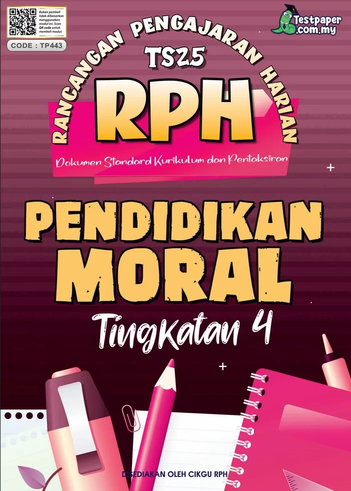 RPH Pendidikan Moral Tingkatan 4 TS25