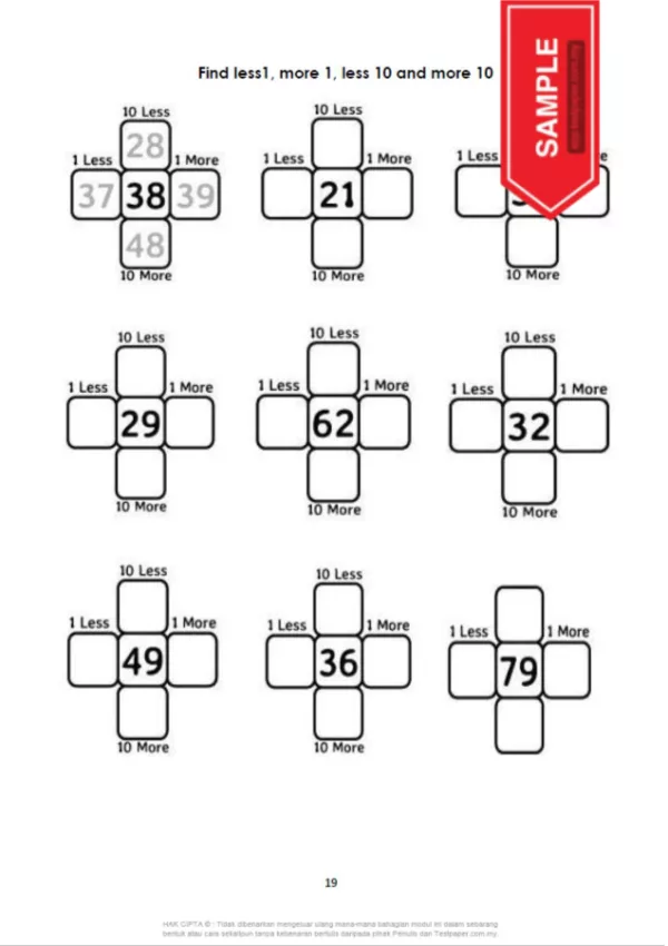 Soalan Latihan Matematik Tahun 1 DLP English