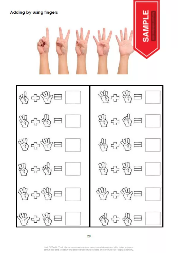 Soalan Latihan Matematik Tahun 1 DLP English