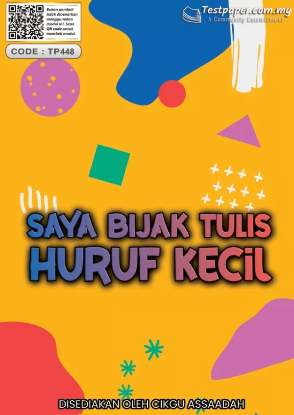 BBM Bijak Tulis Huruf Kecil BM Prasekolah