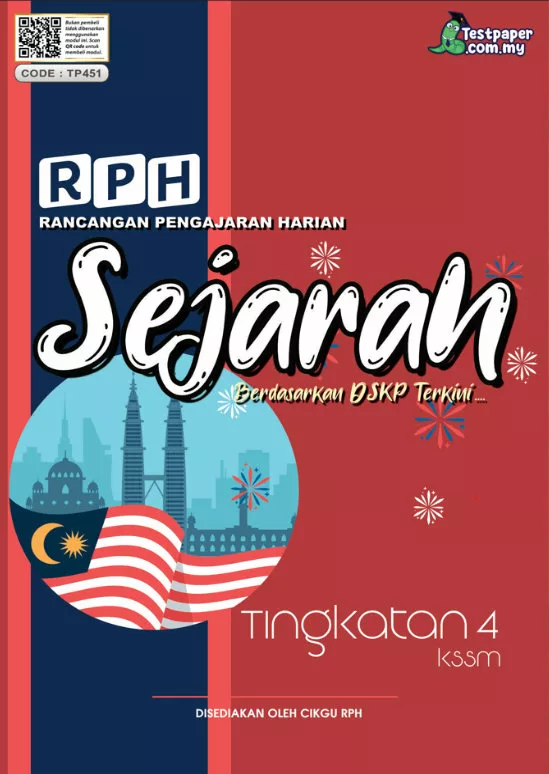 RPH dan RPT Sejarah Tingkatan 4 KSSM