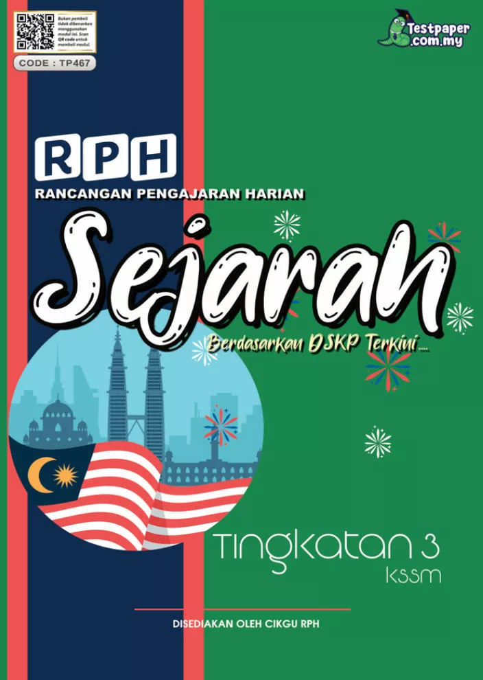 RPH dan RPT Sejarah Tingkatan 3 KSSM