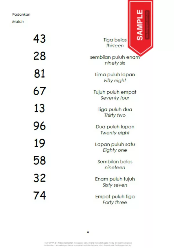 BBM Catch Up Plan Matematik Tahun 2