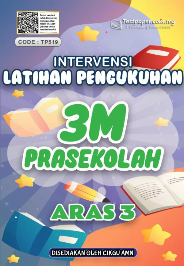 BBM Intervensi Latihan Pengukuhan 3M Aras 3 Prasekolah