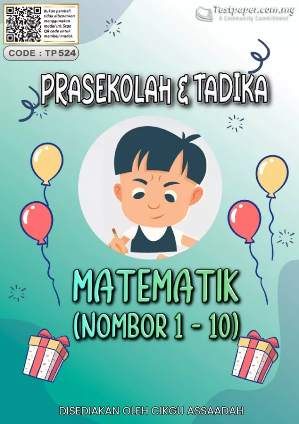 BBM Soalan Latihan Matematik Nombor 1-10